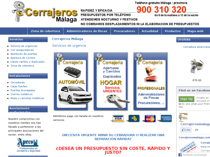 www.cerrajerosmalaga.com