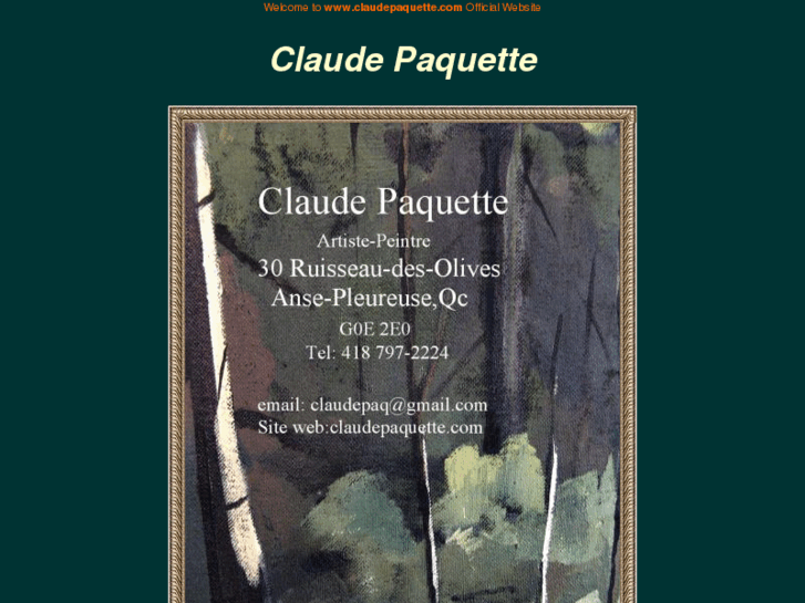 www.claudepaquette.com