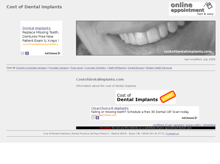 www.costofdentalimplants.com