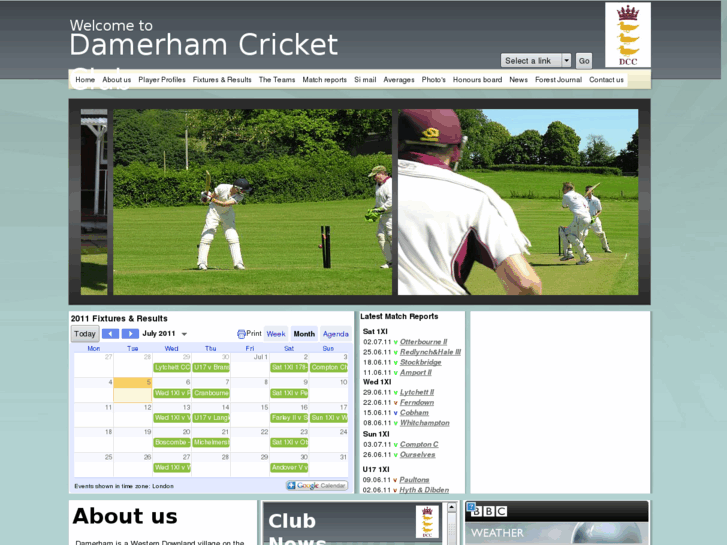 www.damerhamcc.com