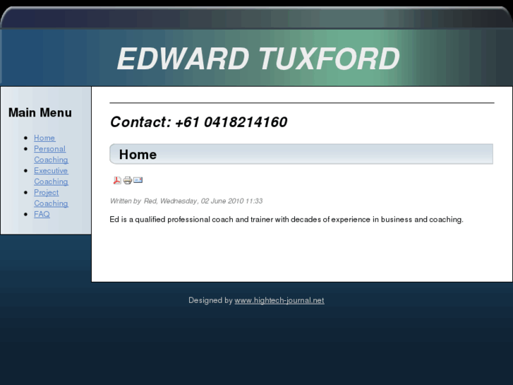 www.edwardtuxford.com