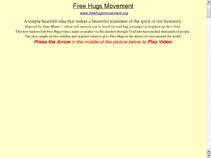 www.freehugsmovement.org