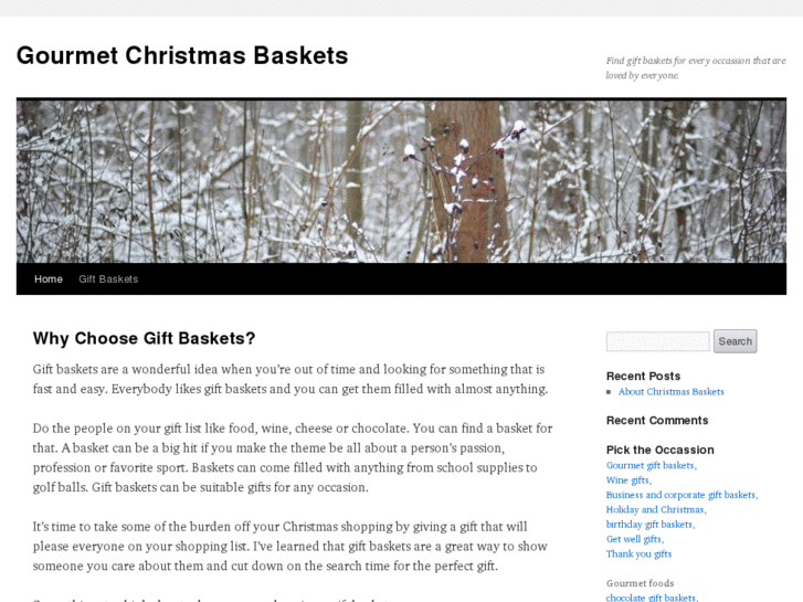 www.gourmetchristmasbaskets.com