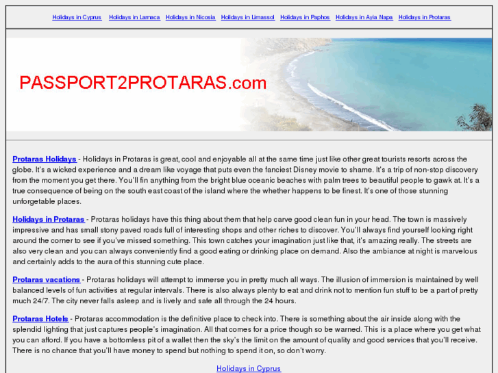 www.passport2protaras.com