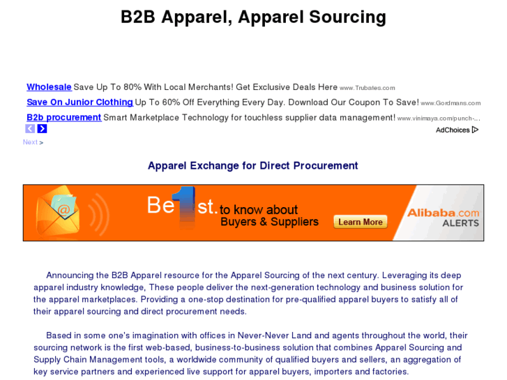 www.b2bapparelsourcing.com