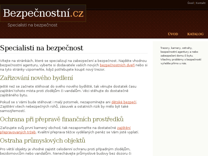 www.bezpecnostni.cz