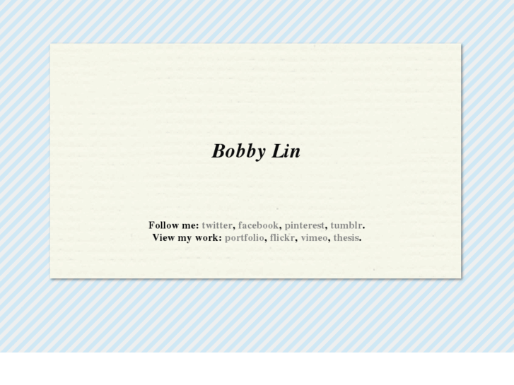 www.bobby-lin.com