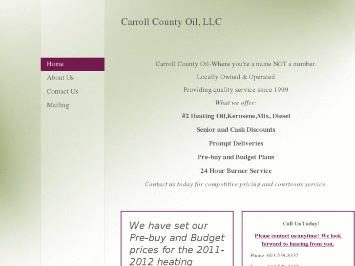 www.carrollcountyoil.com