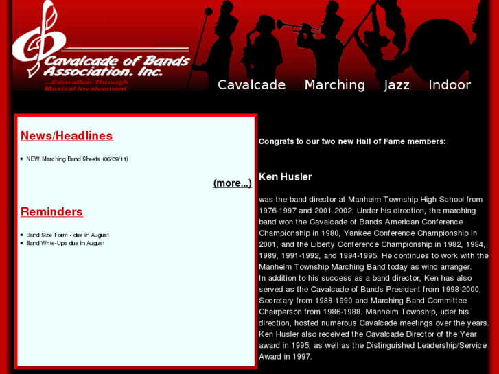 www.cavalcadeofbands.com