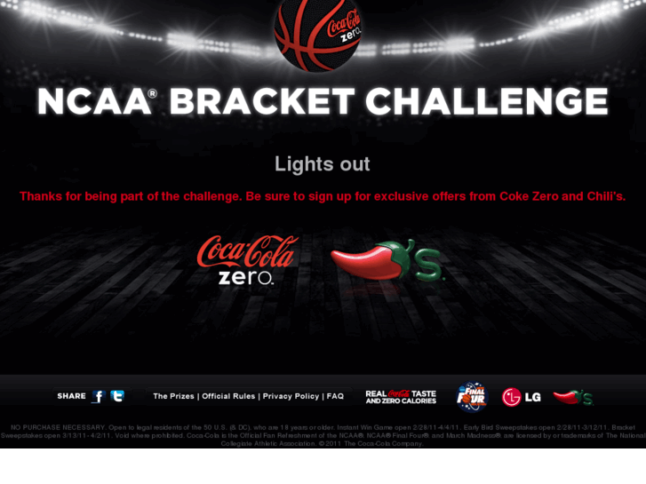 www.cokezerobracket.com