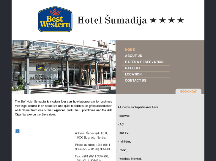 www.hotel-belgrade-sumadija.com