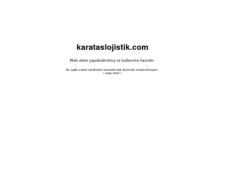 www.karataslojistik.com