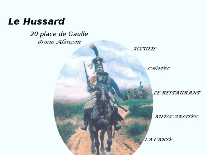 www.lehussard-alencon.com