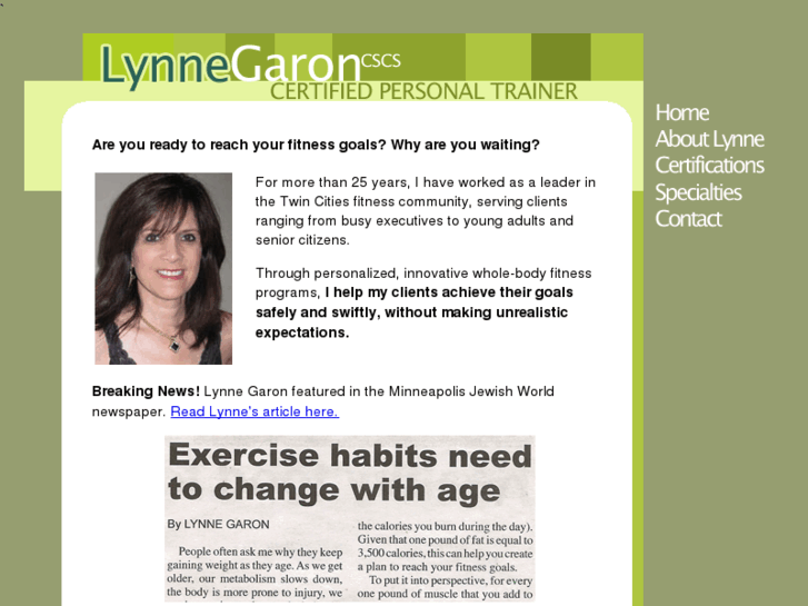 www.lynnegaron.com