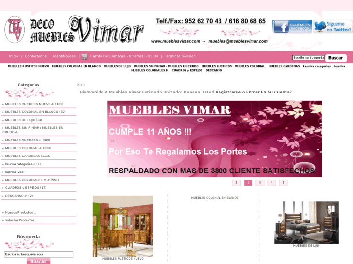 www.mueblesvimar.es