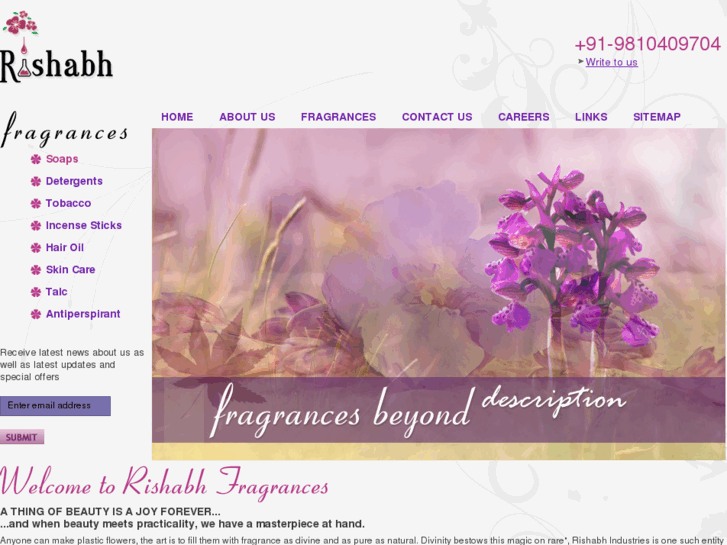 www.rishabhfragrances.com