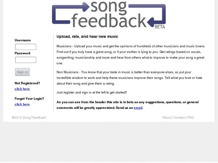 www.songfeedback.com