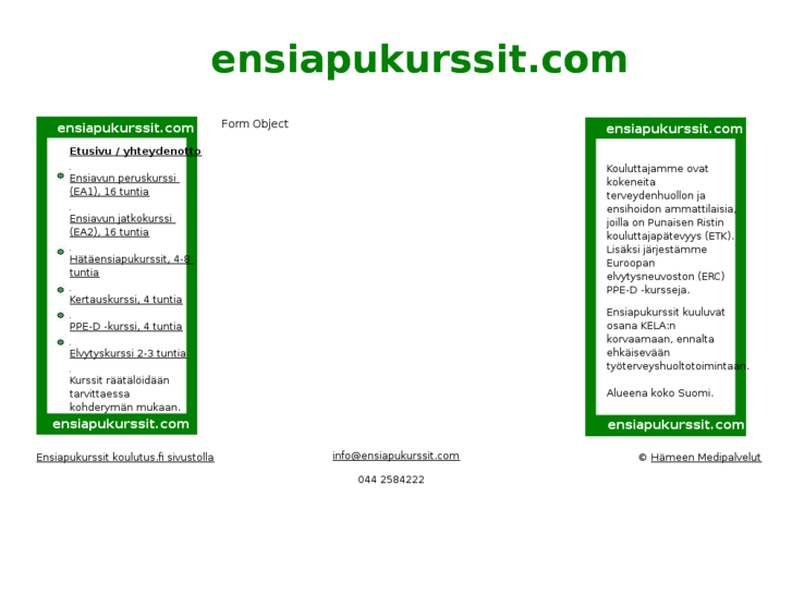 www.ensiapukurssit.com