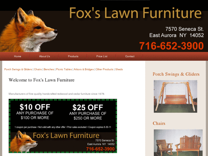 www.foxslawnfurniture.com