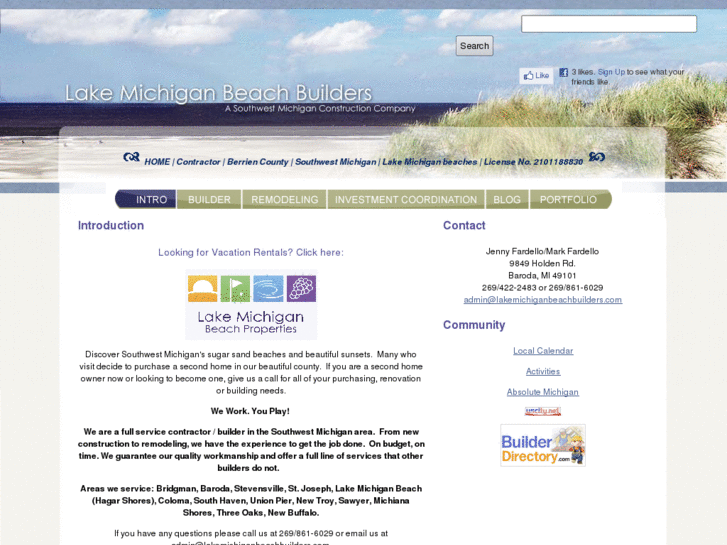www.lakemichiganbeachbuilders.com