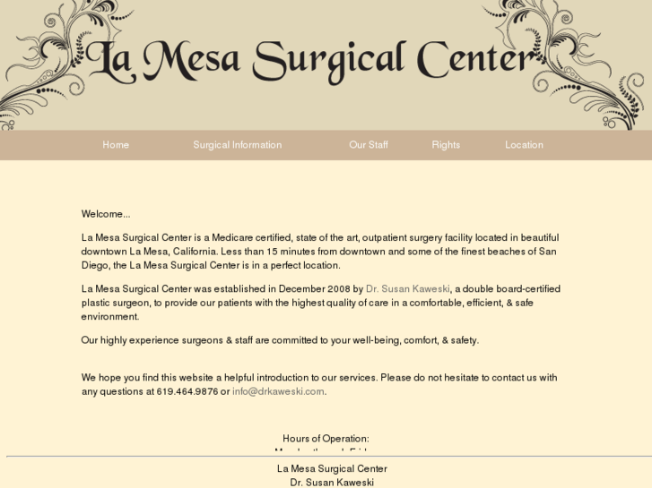 www.lamesasurgicalcenter.com