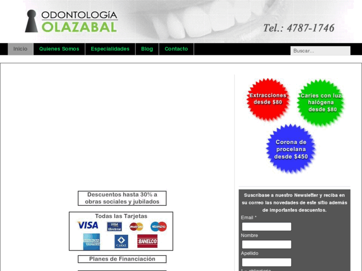 www.odontologiaolazabal.com