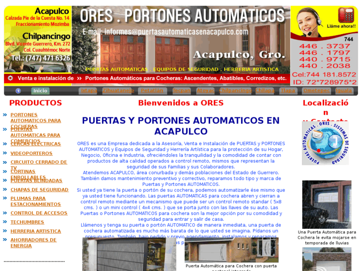 www.puertasautomaticasenacapulco.com