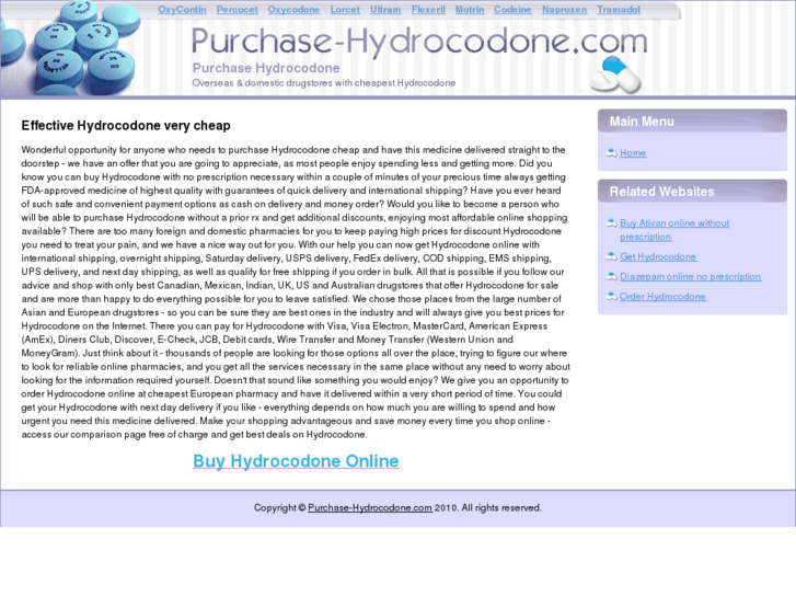 www.purchase-hydrocodone.com