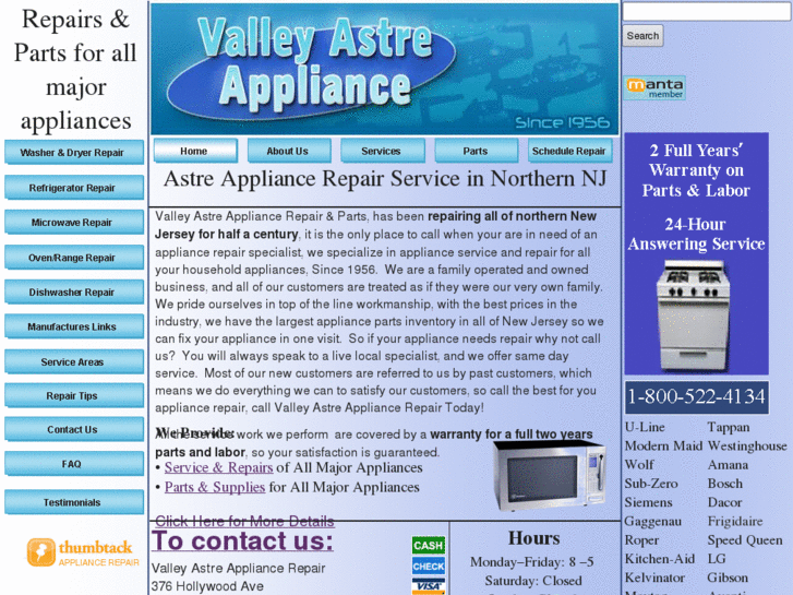 www.valleyappliancenj.com