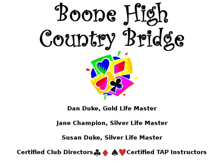 www.boonebridgeclub.com