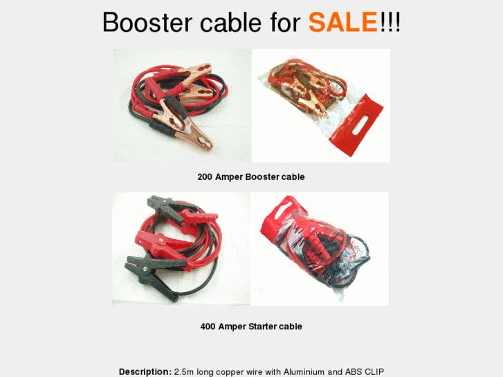 www.boostercablefromchina.com