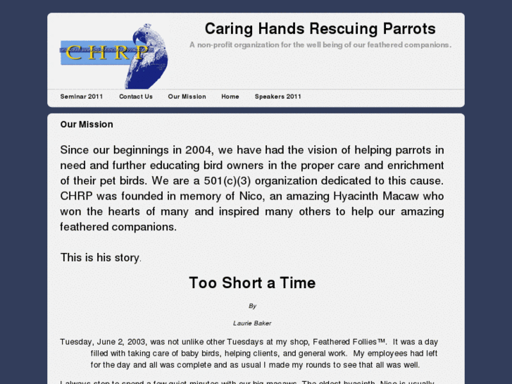 www.chrp-parrot.org