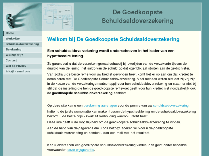 www.de-goedkoopste-schuldsaldoverzekering.com