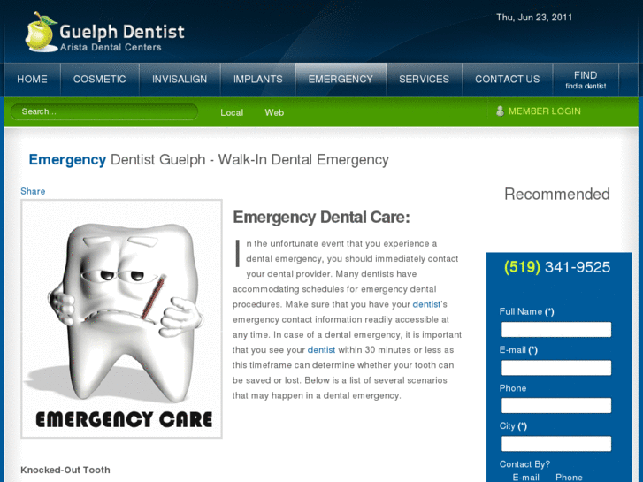 www.dentalemergencyguelph.com