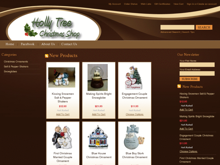 www.hollytreechristmasshop.com