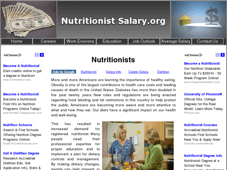 www.nutritionistsalary.org