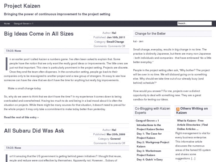www.projectkaizen.net