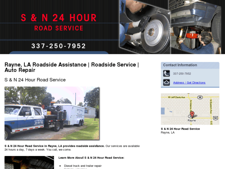 www.sandn24hourroadservice.com