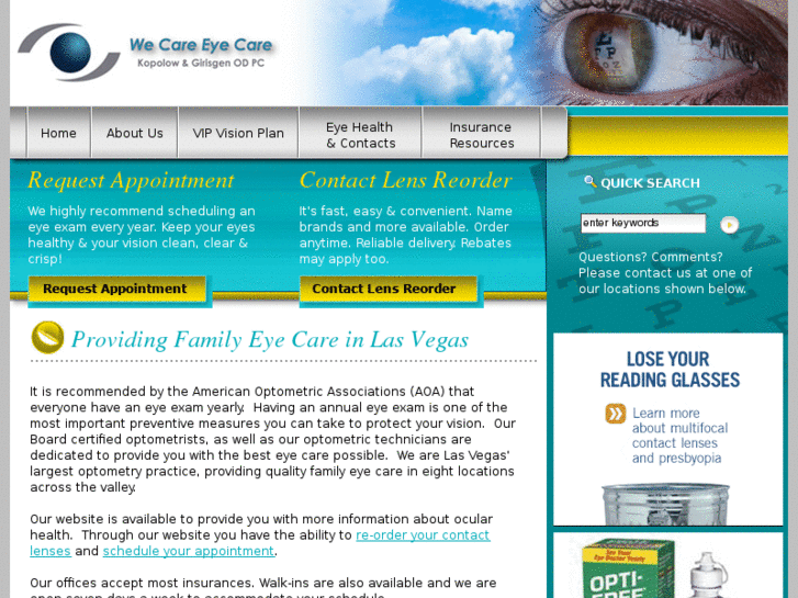 www.wecare-eyecare.com