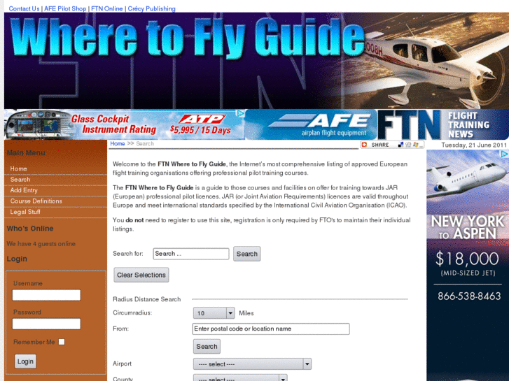 www.wheretoflyguide.com