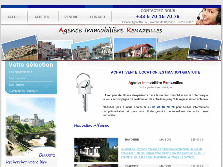 www.agence-immobiliere-biarritz.com