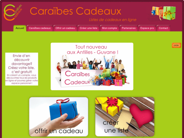 www.caraibescadeaux.com