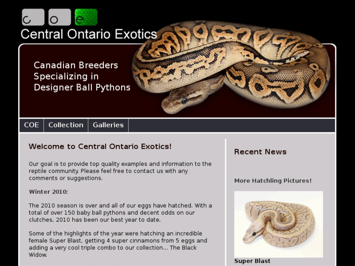 www.centralontarioexotics.com