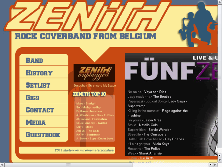 www.coverbandzenith.com