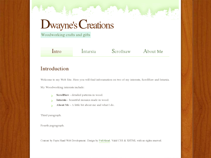 www.dwaynescreations.com