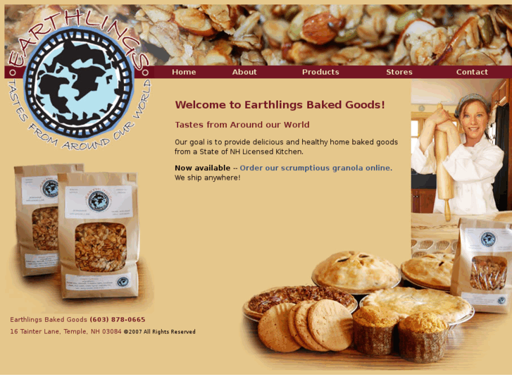 www.earthlingsbakedgoods.com