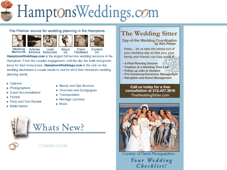 www.hamptonsweddings.com