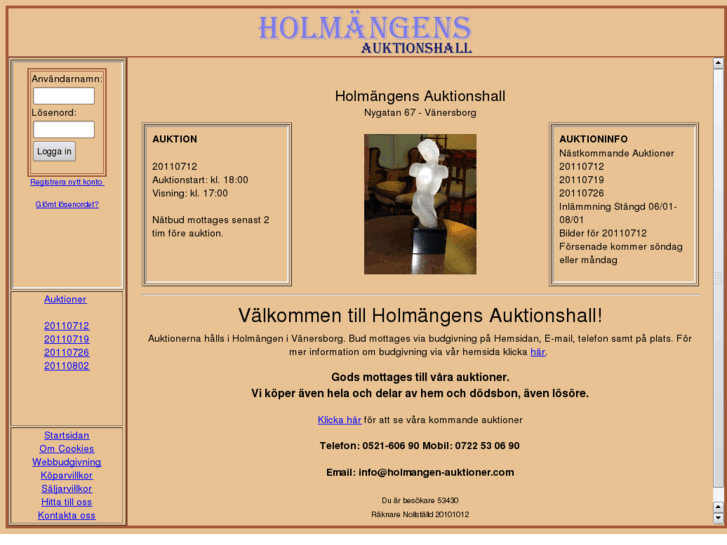 www.holmangen-auktioner.com