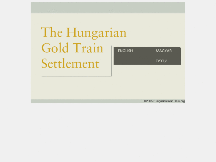 www.hungariangoldtrain.org