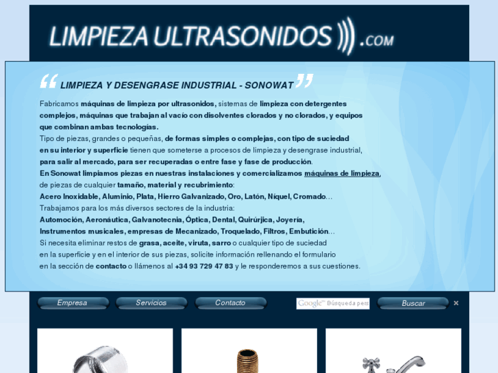 www.limpiezaultrasonidos.com